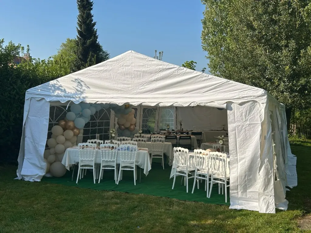 Tente de réception 5x10m (installation incluse)