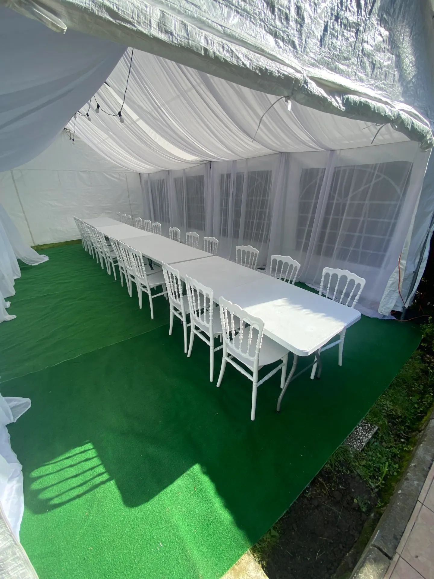 Tente de réception 4x8m 